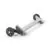 Unbraked Axle Rubbaride 1,150Kg