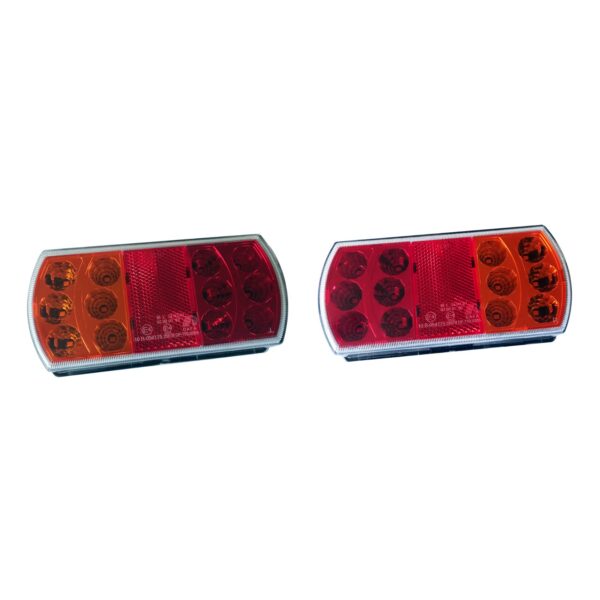 Image of Burquip's kombi light LED left & right.