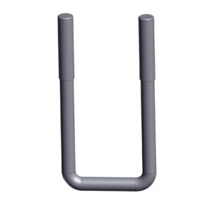 Image of Burquip's u-bolt 45mm square.