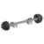Braked Full Beam Axle 70mm SQ 3500kg