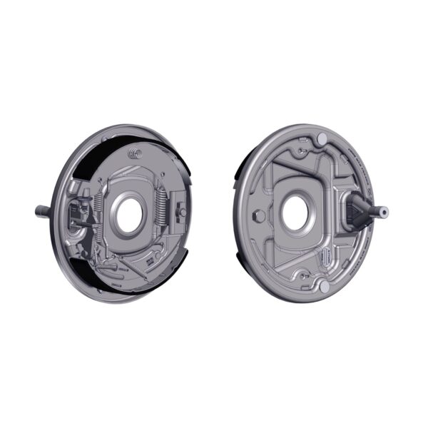 Image of Burquip's 250x40 54mm hole auto adjust right backing plate.