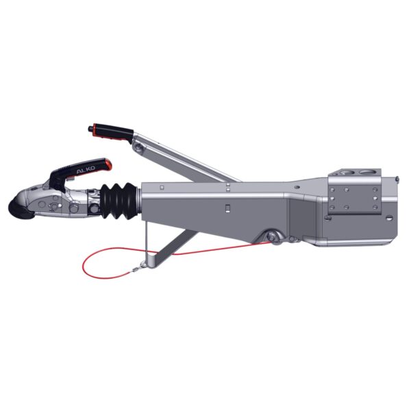 Side image of AL-KO's 1,600kg mono braked coupler.