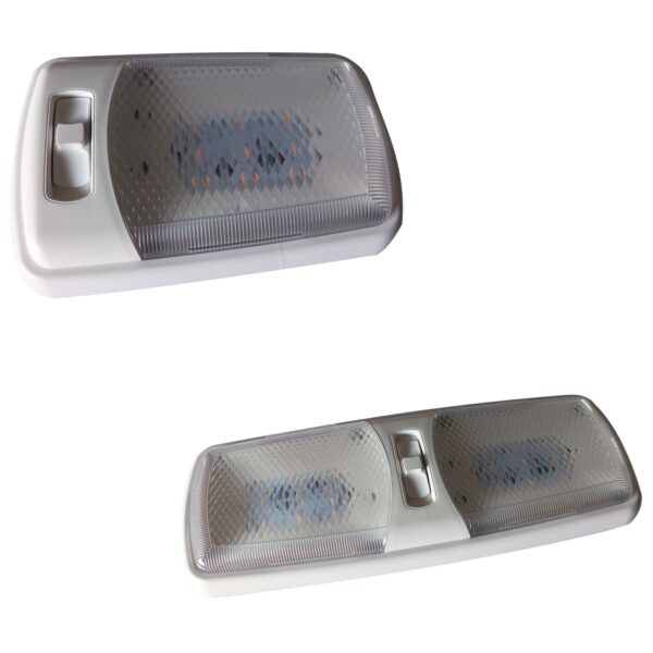 Image of Burquip's wall or ceiling lights LED - Single and Double.