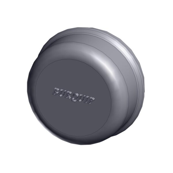 Image of Burquip's 80mm grease cap.