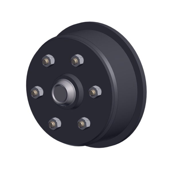 Image of AL-KO's complete brake drum 4/100 1,600kg 2052.