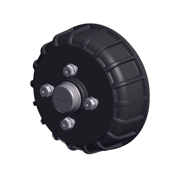 Image of Burquip's 200mm drum with bearing kit 02.