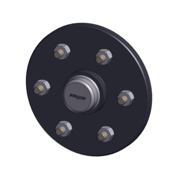 Image of Burquip's 1,600kg hub 6/139.7 studs & nuts.