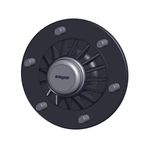 Image of Burquip's 4,000kg complete hub 6/205 pcd.