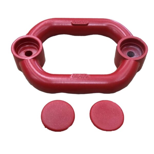 Image of AL-KO's handle and buttons for the J0044ALK lifting leg.