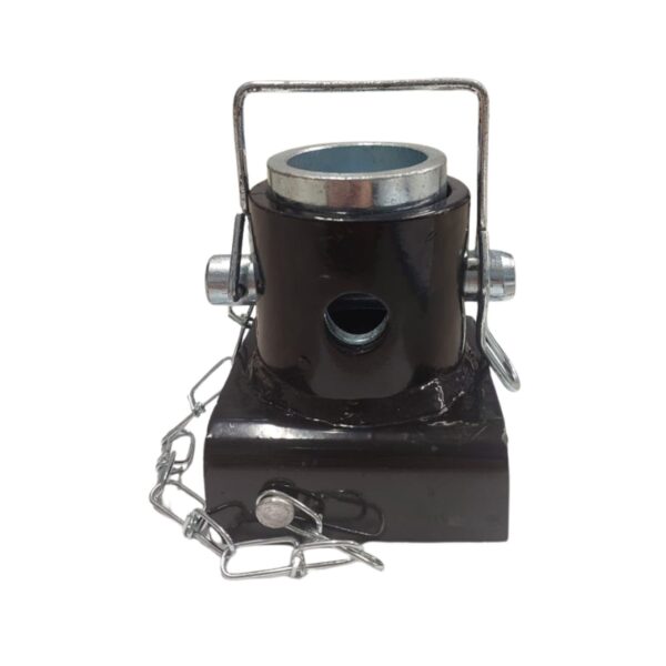 Front image of Burquip's bracket for the J0010 parking jack.