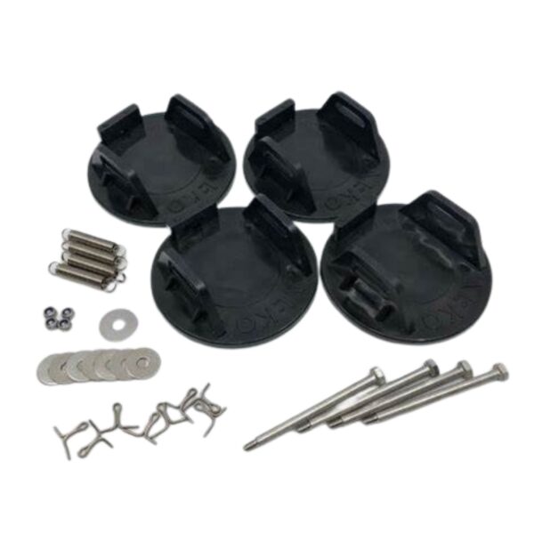 Image of AL-KO's big foot set with bolt & nut kit.