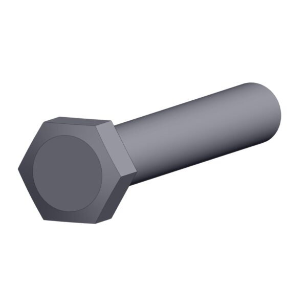 Image of Burquip's galvanised bolt M12x75G.