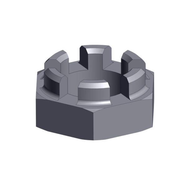 Image of Burquip's M18 castle nut.