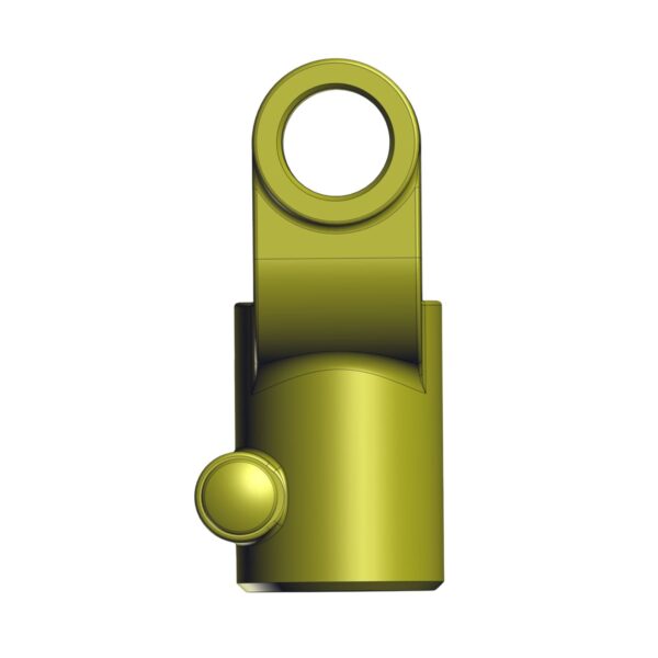 Side image of Burquip's S2 splined yolk.
