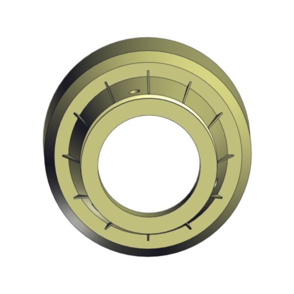 Back image of Burquip's S4 outer shield cone YS.