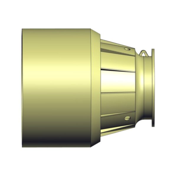 Side image of Burquip's S4 outer shield cone YS.