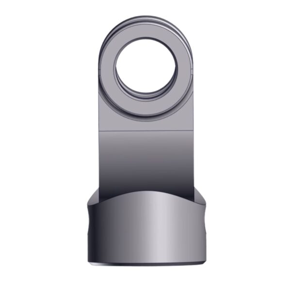 Side image of Burquip's S4 plain bore yolk vertical pin hole 13mm.