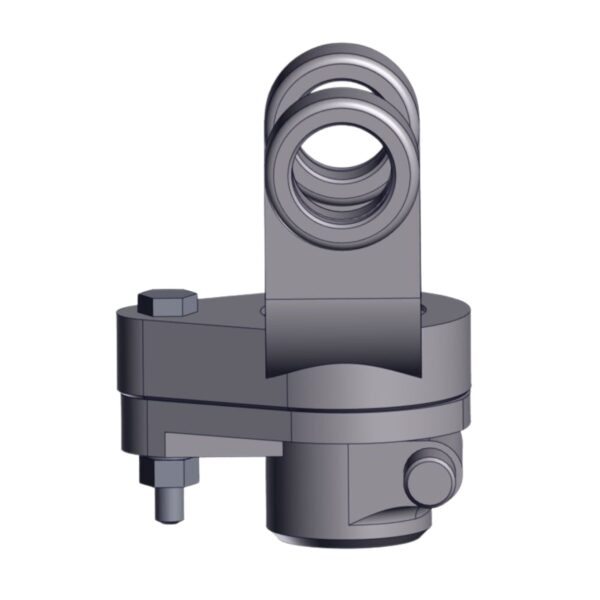 Side image of Burquip's S4 shear bolt clutch 1,480Nm.