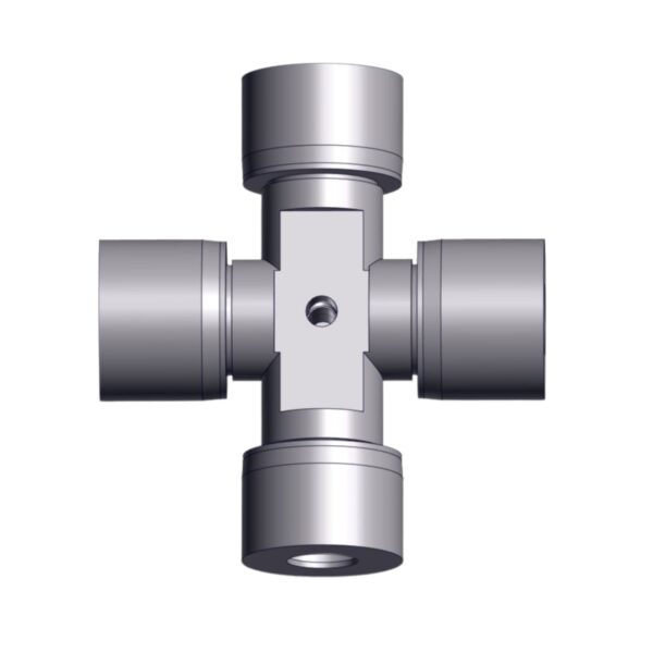 Back image of Burquip's S4 cross journal wide angle joint 23.8 x 91.