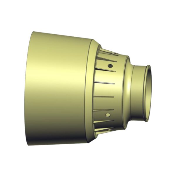 Side image of Burquip's S6 inner shield cone cat III.