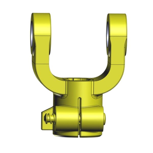 Back image of Burquip's S6 splined QR yolk 118.