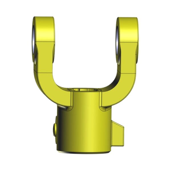 Front image of Burquip's S6 splined QR yolk 118.