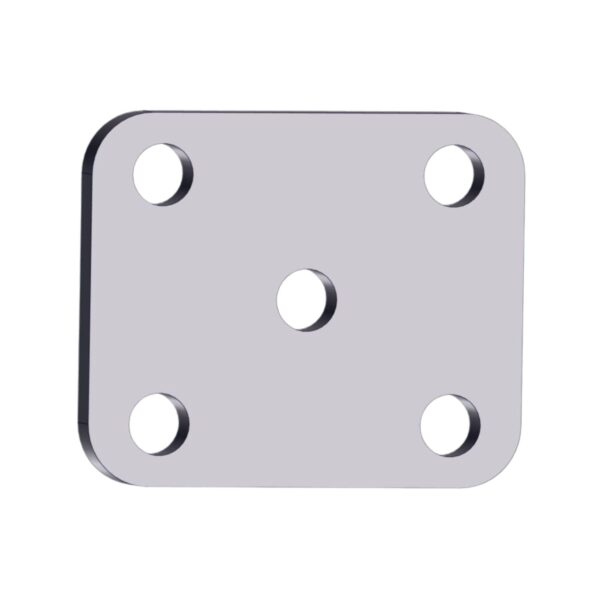 Image of Burquip's 5 hole plate for the S100 underslung.