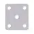 5 Hole Plate Square 90mm Square 75mm