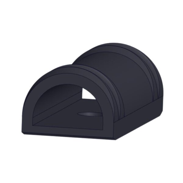 Image of Burquip's saddle D17 overslung.