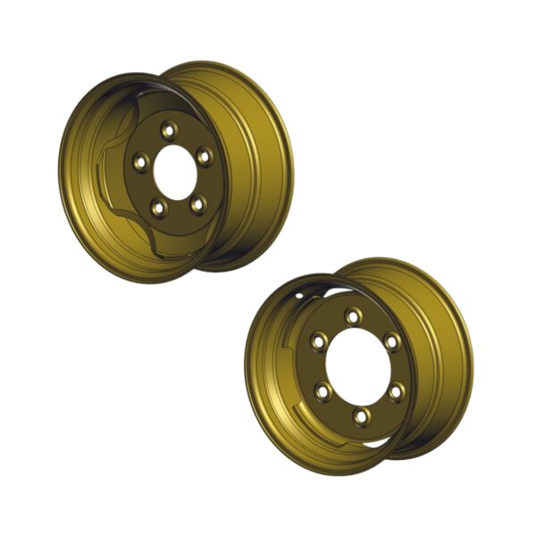 Image of Burquip's 15" rims 5/165.1 & 6/205, agricultural.