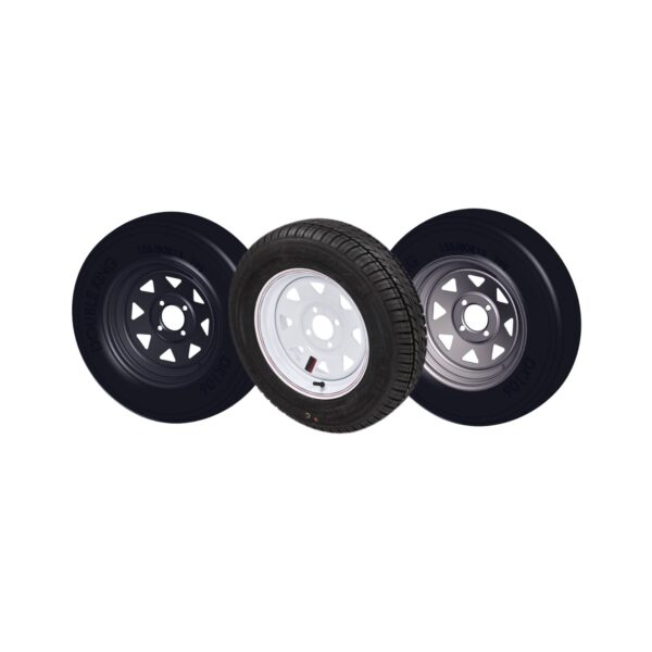 Image of Burquip's 13" rim & tyres.
