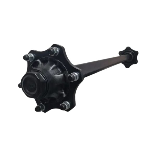 Image of Burquip's unbraked 60mm axle 1,700mm length.