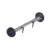 Braked Full Beam Axle 70mm SQ 6,000kg