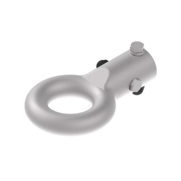 Image of Burquip's coupler eye 76mm for CBK2000 braked Knott coupler.