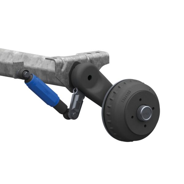 Image 3 of AL-KO's shock absorber octagon blue.
