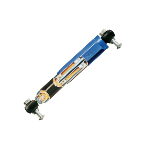 Image 2 of AL-KO's shock absorber octagon blue.