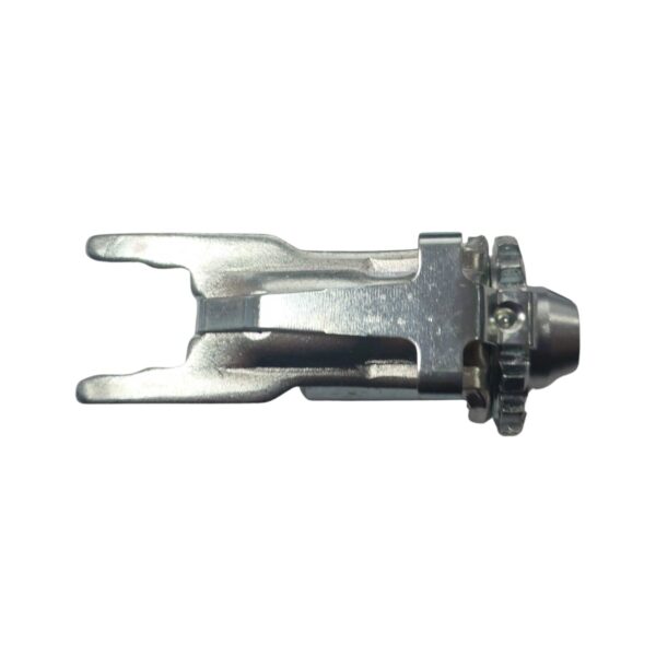Top image of AL-KO's brake adjustment barrel & retainer spring.
