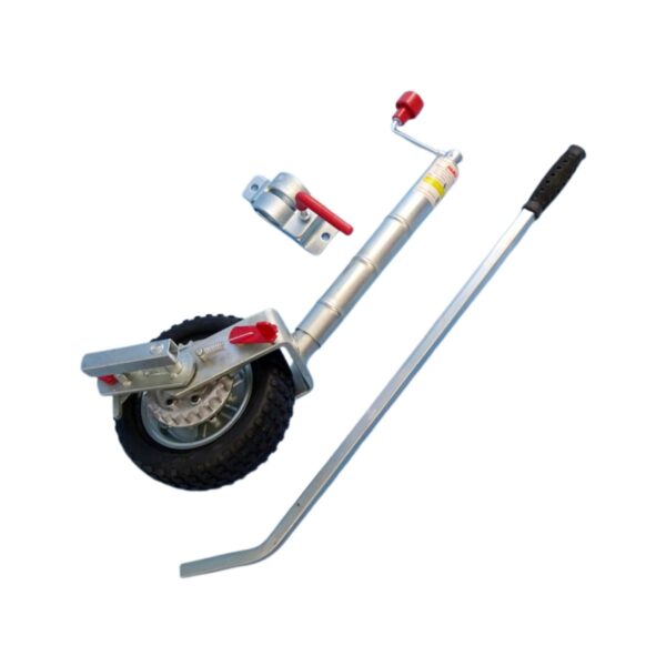 Image of AL-KO's 48mm ratchet jockey wheel.