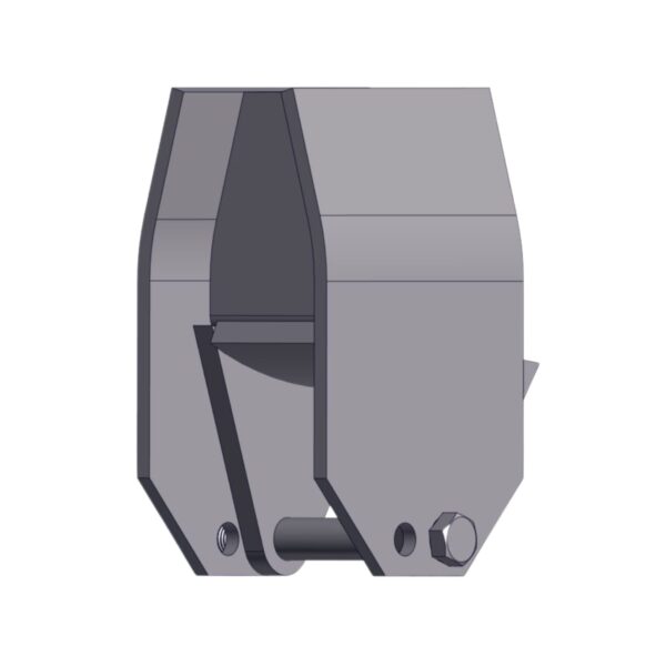 Image of Burquip's hanger rear overslung 76mm.